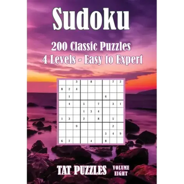 Sudoku 200 Classic Puzzles - Volume 8: 4 Levels - Easy to Expert