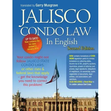 Jalisco Condo Law in English - Second Edition