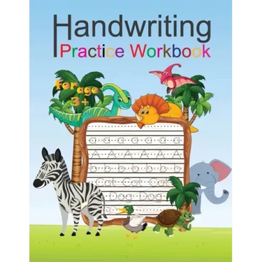 Handwriting practice Workbook: Handwriting Workbook For Kids letter tracing book and writing practice book for beginner kids to learn writing and Dev