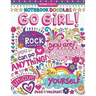 Notebook Doodles Go Girl!: Coloring & Activity Book