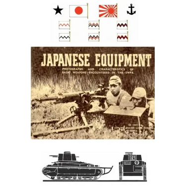 Japanese Equipment: Photographs and Characteristics of Basic Weapons Encountered in the Swpa (Allied Land Forces Swpa, 1943)