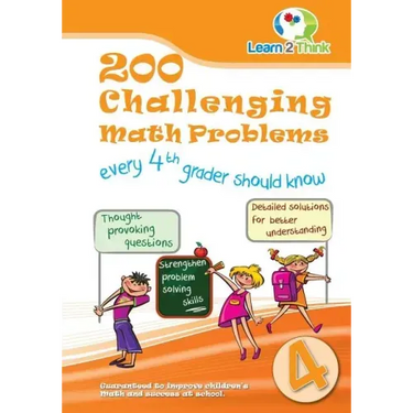 200 Challenging Math Problems every 4th Grader should know