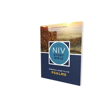 NIV Study Bible Essential Guide to Psalms, Paperback, Red Letter, Comfort Print Softcover