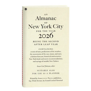 An Almanac of New York City for the Year 2026