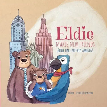 Eldie makes new friends! / Eldie hace nuevos amigos!