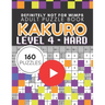 Kakuro Puzzle Level 4, Adult Puzzle Book 160 Puzzles: Cross Sums Puzzle Books for Adults