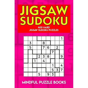 Jigsaw Sudoku: 400 Hard Jigsaw Sudoku Puzzles