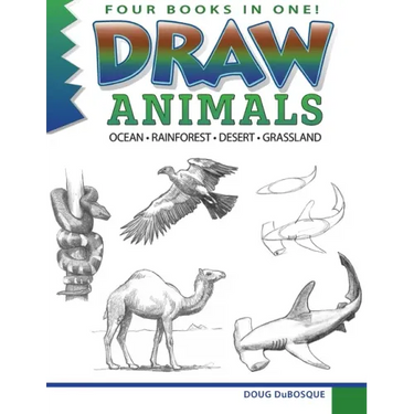 Draw Animals: Ocean - Rainforest - Desert - Grassland