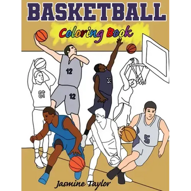 Basketball Coloring Book