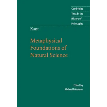 Kant: Metaphysical Foundations of Natural Science