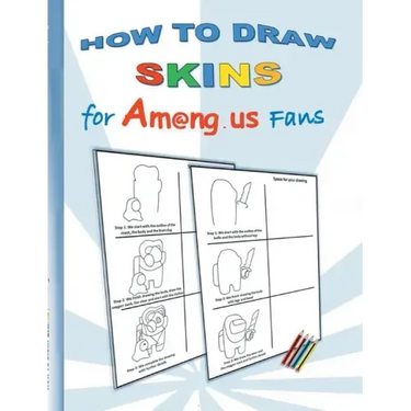 How to Draw Skins for Am@ng.us Fans: drawing, paintbook, painting, paint, coloring, color, App, computer, pc, us, game, apple, videogame, kids, childr