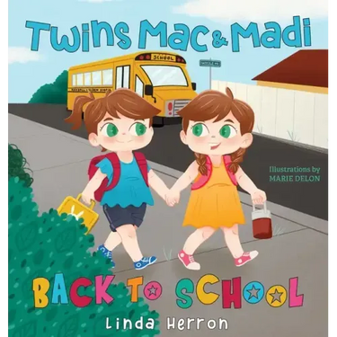Twins Mac & Madi Back to School