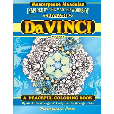 Da Vinci Masterpeace Mandalas Coloring Book: A Peaceful Coloring Book Inspired by Masterpieces