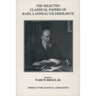 The Selected Classical Papers of Basil Lanneau Gildersleeve