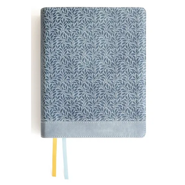 Niv, Journal the Word Bible (Perfect for Note-Taking), Large Print, Leathersoft, Teal, Red Letter, Comfort Print: Reflect, Take Notes, or Create Art N