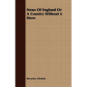 News Of England Or A Country Without A Hero