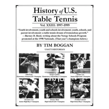 History of U.S. Table Tennis, Volume 23