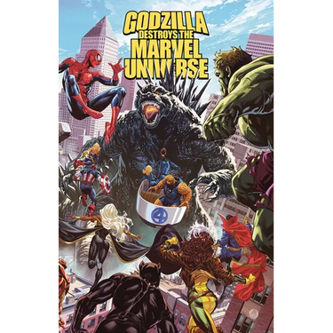 Godzilla Destroys the Marvel Universe