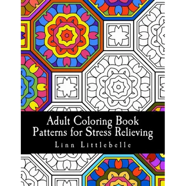 Adult Coloring Book - Patterns for Stress Relieving
