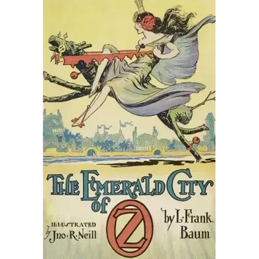 The Emerald City of Oz: Illustrated