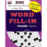 WORD FILL-IN Puzzle Book 2