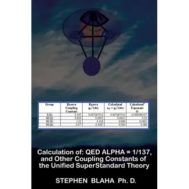 Calculation of QED α = 1/137, and Other Coupling Constants of the Unified SuperStandard Theory