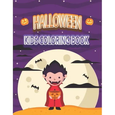 Halloween Kids Coloring Book: Halloween Ghost Coloring Book with Witch, Vampires, Autumn Fairies and More!