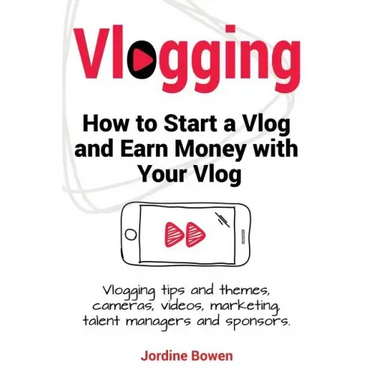 Vlogging. How to start a vlog and earn money with your vlog. Vlogging tips and themes, cameras, videos, marketing, talent managers and sponsors.