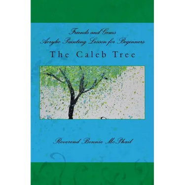 Friends and Gems Acrylic Painting Lesson for Beginners: The Caleb Tree
