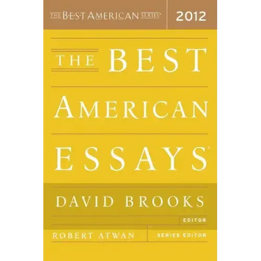 The Best American Essays 2012