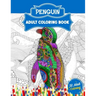 Penguin Adult Coloring Book: An Adult Coloring Book with 52 Cute Penguin Illustrations for Stress Relief and Relaxation.