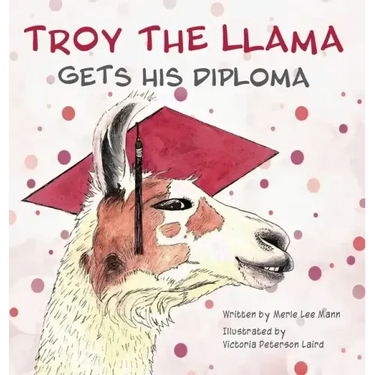 Troy the Llama Gets His Diploma