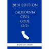 California Civil Code (2/2) (2018 Edition)