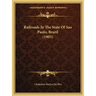 Railroads In The State Of Sao Paulo, Brazil (1903)