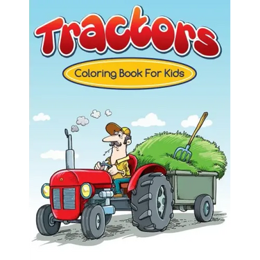 Tractors Coloring Books For Kids