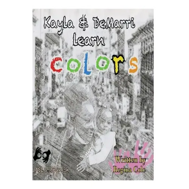 Kayla and Demarri learn colors