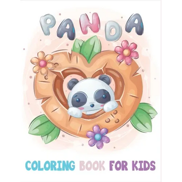 Panda Coloring Book For Kids: 50 Beautiful Pages to Coloring Pages