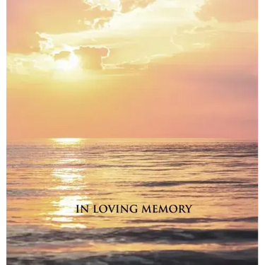 Funeral Guest Book, Memorial Guest Book, Condolence Book, Remembrance Book for Funerals or Wake, Memorial Service Guest Book: HARDCOVER Guestbook.