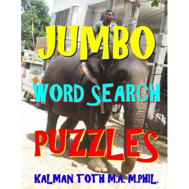 Jumbo Word Search Puzzles: 133 Giant Print Themed Word Search Puzzles
