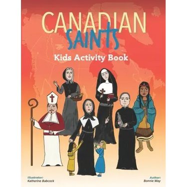 Canadian Saints Kids Activity Book