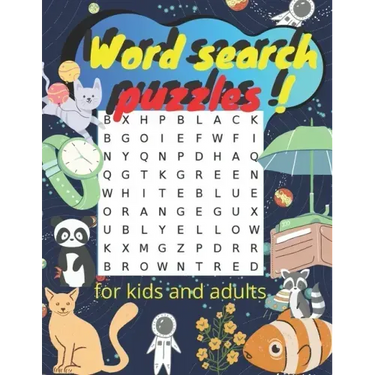 Word search puzzles: Exercise your brain and fill your heart book Word search puzzle for kids and adule more the 250 WORD Puzzles, Facts, a