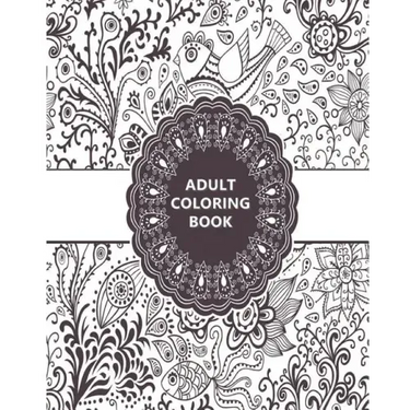 Adult Coloring Book: Relaxation Templates for Meditation and Calming