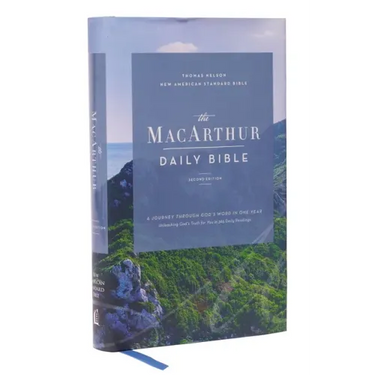 Nasb, MacArthur Daily Bible, 2nd Edition, Hardcover, Comfort Print
