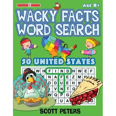 Wacky Facts Word Search: 50 US States