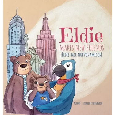 Eldie makes new friends! / Eldie hace nuevos amigos!