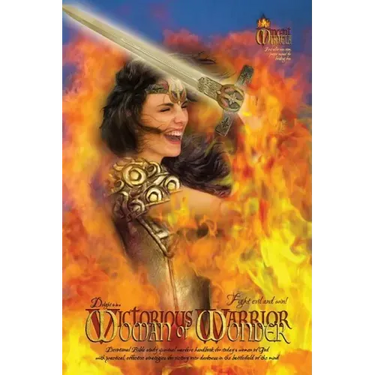 Delight to Be a Woman of Wonder (Victorious Warrior Bible study devotional workbook, spiritual warfare handbook, war room prayer manual, victory over