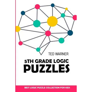 5th Grade Logic Puzzles: Masyu Puzzles - Best Logic Puzzle Collection for Kids