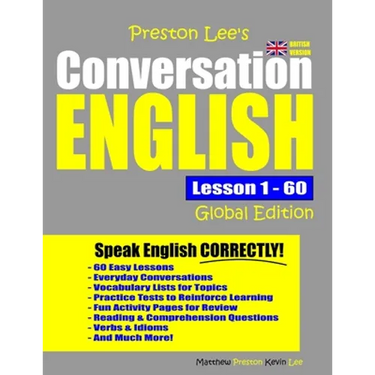 Preston Lee's Conversation English Global Edition Lesson 1 - 60 (British Version)