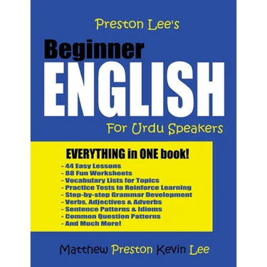 Preston Lee's Beginner English For Urdu Speakers