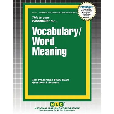 Vocabulary/Word Meaning
